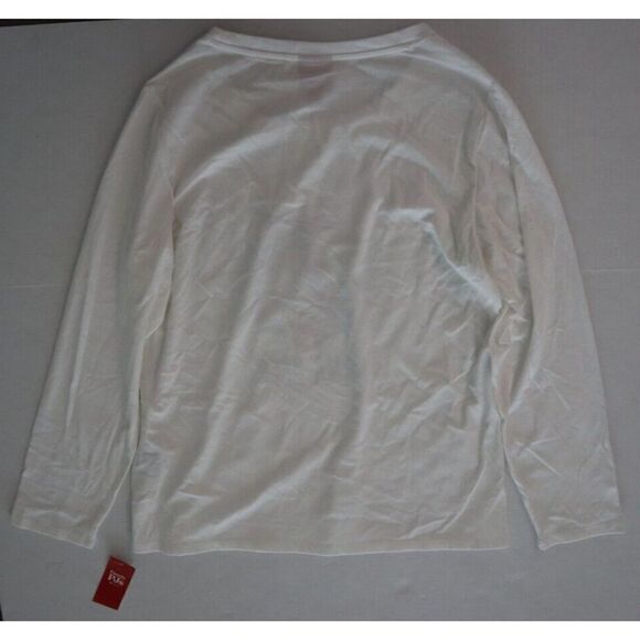 Family Pajamas Women's Sz Medium White/Gray Plaid Mama Deer Mix It 2-Piece Set - Picture 5 of 10